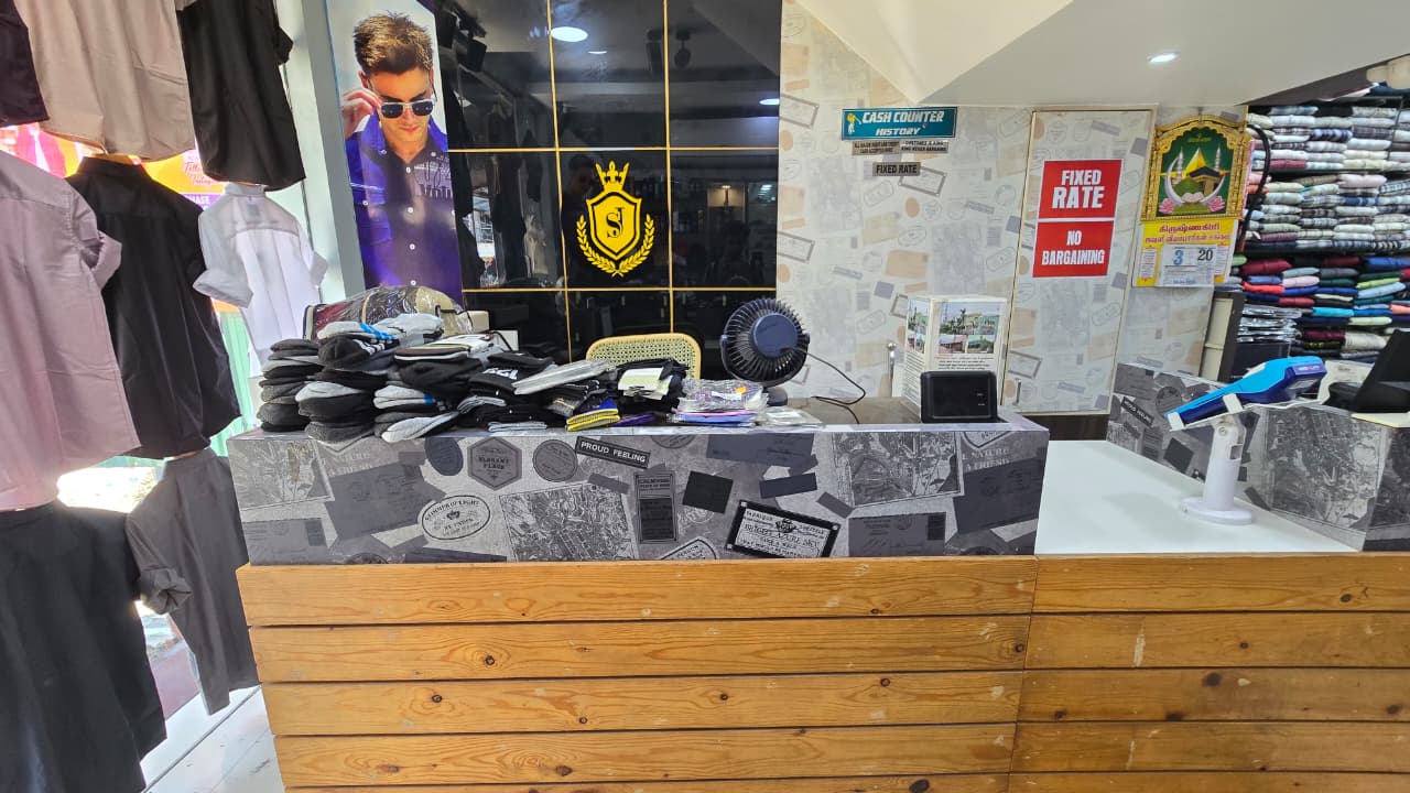 S.J Fashions - Premium Men's and Kids' Clothing Store in Krishnagiri